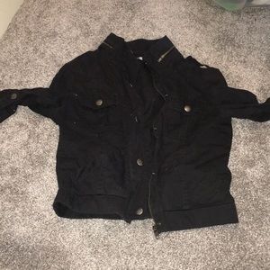 Rubbish cropped jacket